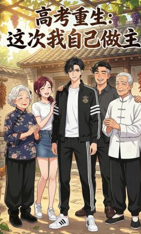 短剧《高考重生：这次我自己做主》海报