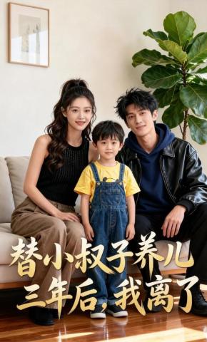 短剧《替小叔子养儿三年后，我离了》海报