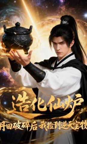 短剧《造化仙炉：丹田破碎后，我捡到逆天宝物！》海报