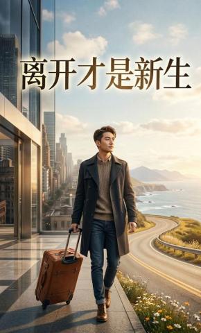 短剧《离开才是新生》海报