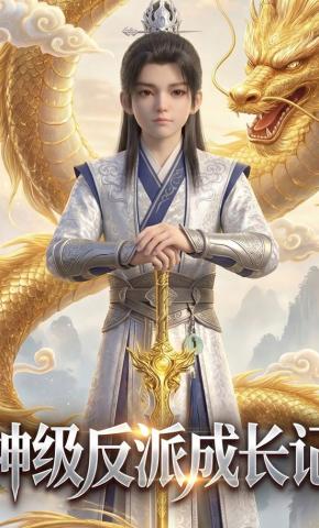 短剧《神级反派成长记》海报