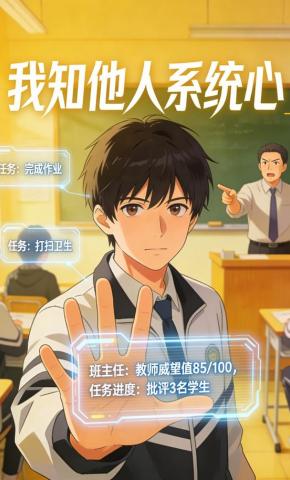 短剧《我知他人系统心》海报