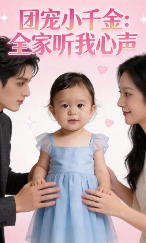 短剧《团宠小千金：全家听我心声》海报