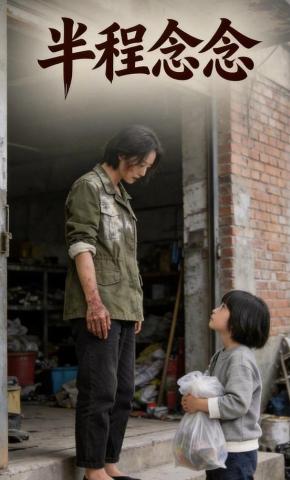 短剧《半程念念》海报
