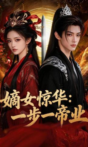 短剧《嫡女惊华：一步一帝业》海报