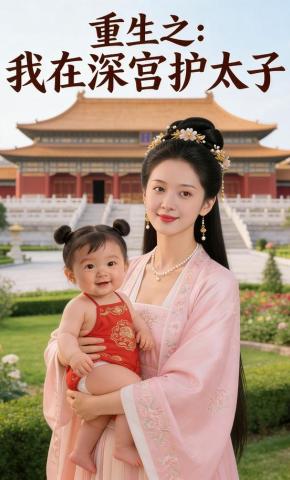 短剧《重生之：我在深宫护太子》海报