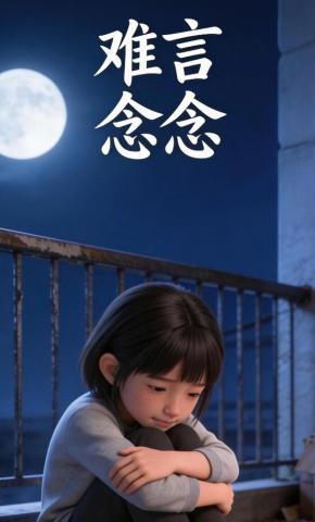 短剧《难言念念》海报