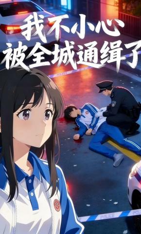 短剧《我不小心被全城通缉了》海报