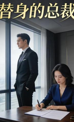 短剧《替身的总裁》海报