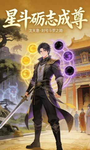 短剧《星斗砺志成尊》海报