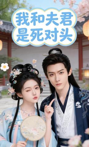 短剧《我和夫君是死对头》海报