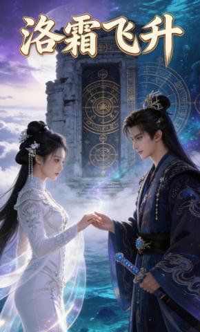 短剧《落霜飞升》海报