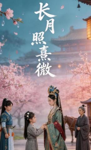 短剧《长月照熹微》海报