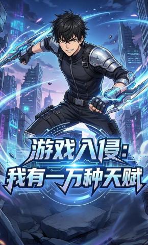 短剧《游戏入侵我有一万种天赋》海报