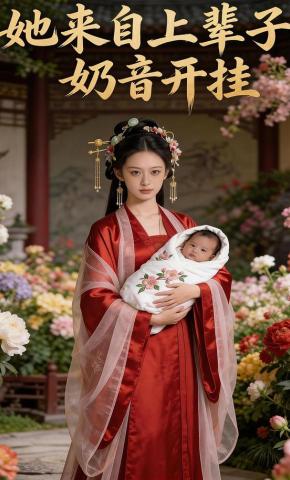 短剧《她来自上辈子，奶音开挂》海报