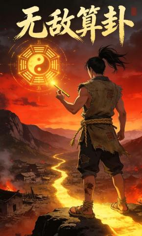短剧《无敌算卦》海报