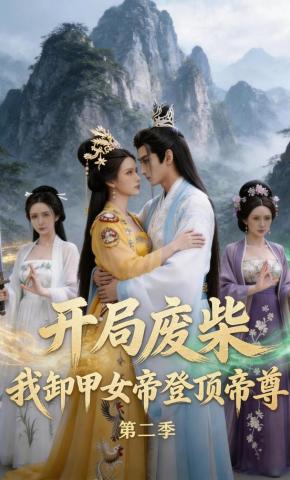 短剧《开局废柴：我卸甲女帝登顶帝尊（第二季）》海报