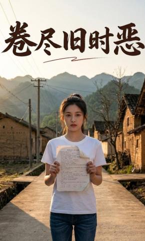 短剧《卷尽旧时恶》海报