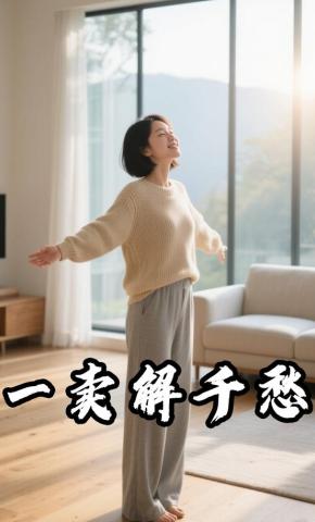 短剧《一卖解千愁》海报