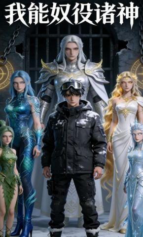 短剧《我能奴役诸神》海报