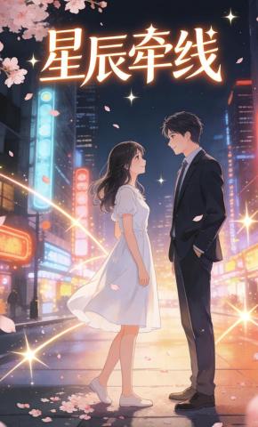 短剧《星辰牵线》海报