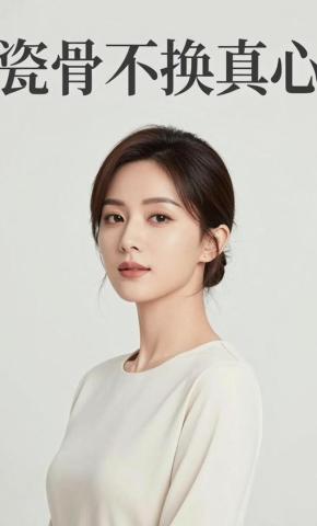 短剧《瓷骨不换真心》海报