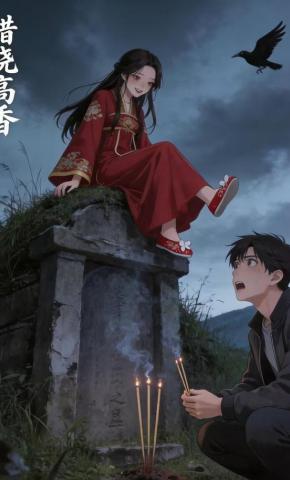 短剧《错烧高香》海报