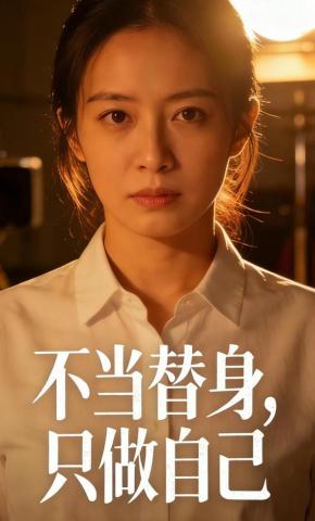 短剧《不当替身，只做自己》海报