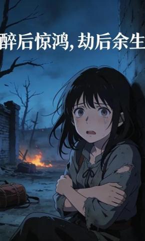 短剧《醉后惊鸿，劫后余生》海报