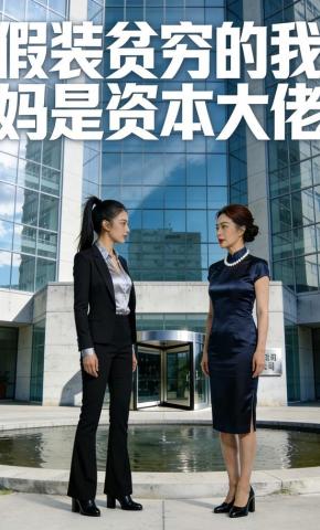 短剧《假装贫穷的我，妈是资本大佬》海报