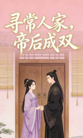 短剧《寻常人家，帝后成双》海报