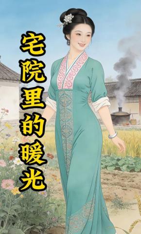 短剧《宅院里的暖光》海报