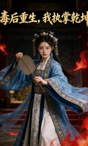 短剧《毒后重生，我执掌乾坤》海报