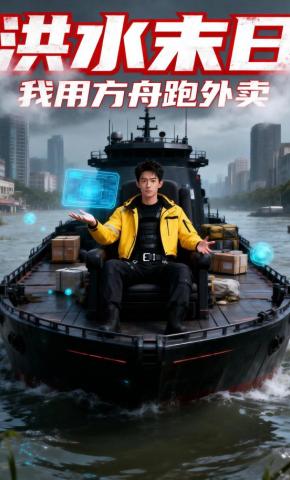 短剧《洪水末日：我用方舟跑外卖》海报