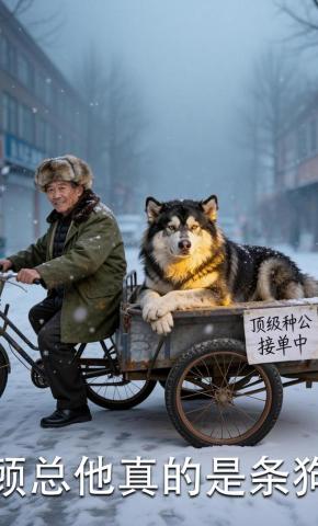 短剧《顾总他真的是条狗》海报