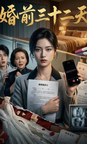 短剧《婚前三十二天》海报