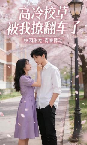 短剧《高冷校草被我撩翻车了》海报