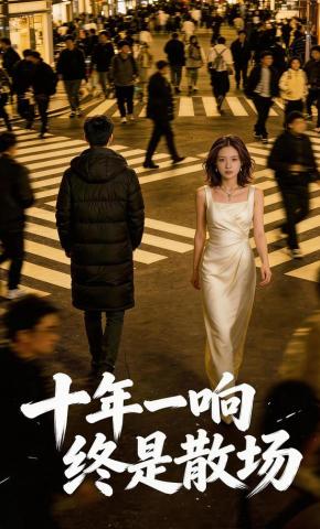 短剧《十年一响，终是散场》海报