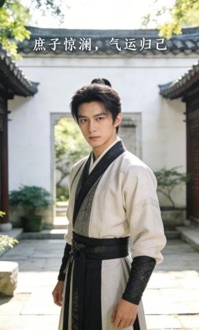 短剧《庶子惊澜，气运归己》海报