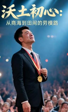 短剧《沃土初心：从商海到田间的劳模路》海报