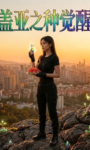 短剧《盖亚之种觉醒》海报