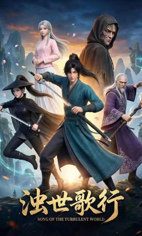 短剧《浊世歌行》海报