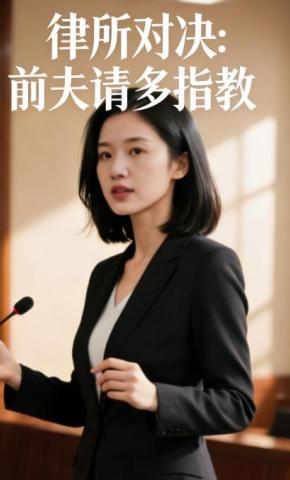 短剧《律所对决：前夫请多指教》海报