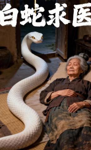 短剧《白蛇求医》海报