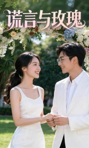 短剧《谎言与玫瑰》海报