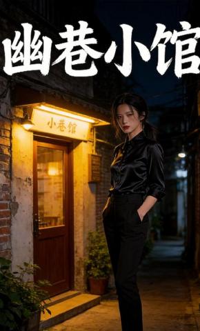 短剧《幽巷小馆》海报