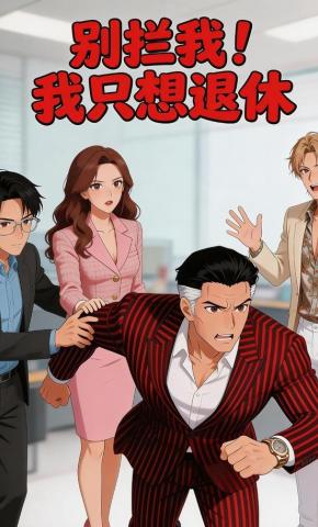 短剧《别拦我！我只想退休》海报