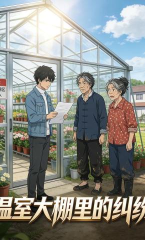 短剧《温室大棚里的纠纷》海报