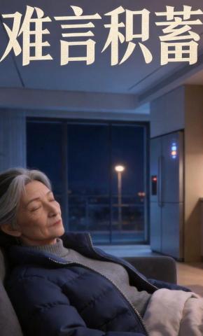 短剧《难言积蓄》海报