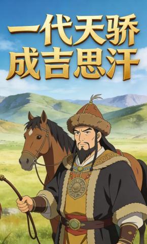 短剧《一代天骄成吉思汗》海报